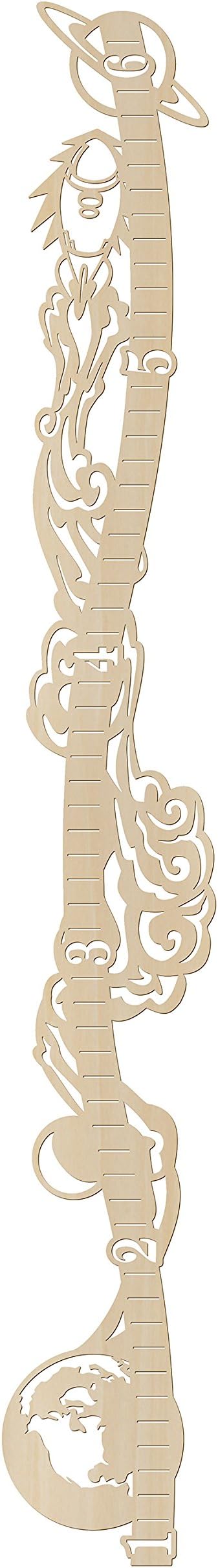 DIY Wooden Rocket Blast Growth Chart