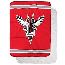 University of Lynchburg Primary Logo Stripes Sherpa