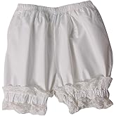 Making Believe Girls Short Bloomers - Cream (Choose Size)