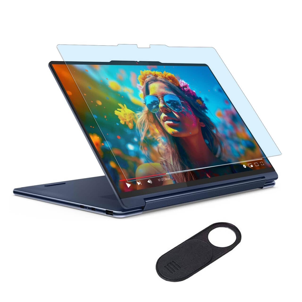Photo 1 of MUBUY-GOL 2 Pack Screen Protector for Lenovo Yoga 7 2-in-1 14" (14 inch, Gen 9), Anti Blue Light Anti Glare Filter Eye Protection Filter Reduce Fatigue