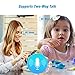CACAGOO Video Baby Monitor with Camera and Audio, 2.4Ghz Security Wifi Camera, Home IP Camera with Night Vision/Motion Detection, Remote Monitor with iOS, Android App - Cloud Service Available