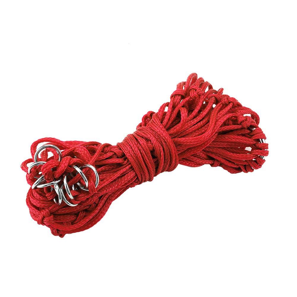 3 Color Slow Feed Hay Bag Large Tough Heavy Duty Poly Horse Hay Net Horse Feeding Supplies[Red]
