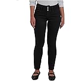 Royalty for Me Womens Royalty for Me Petite Wannabettabutt 3 Button Skinny Ankle Jean with Recycled Fiber