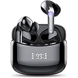 Tiksounds Wireless Earbuds, Bluetooth Headphones with Microphone, IPX7 Waterproof, 35H Playtime, High-Fidelity Stereo Earphon