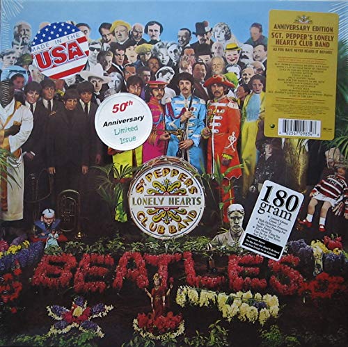 The Beatles The Beatles Sgt Pepper S Lonely Hearts Club Band 50th Anniversary Issue New Stereo Mix Vinyl Lp Rolling Stone 500 Greatest Albums Of All Time Rated 1 500