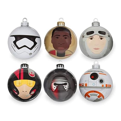 Star Wars Official Force Awakens Bauble Pack (pack of 6)
