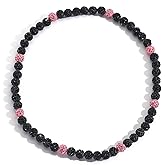 Xeyai Rhinestone Baseball Necklace for Men Women Boys,Inspired Baseball Beaded Necklace Unisex Bling Baseball Necklaces,Baseball Ice Necklace Sports Jewelry Gift Accessory