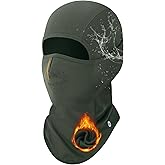 baleaf Ski Mask Balaclava Face Mask Men Water Resistant Ski Mask for Women Cold Weather Snowboarding Gear Fleece Neck Gaiter