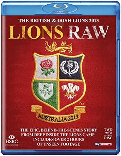 Leigh HalfpennyThe British & Irish Lions 2013: Lions Raw (Behind The Scenes Documentary) [Blu-ray]