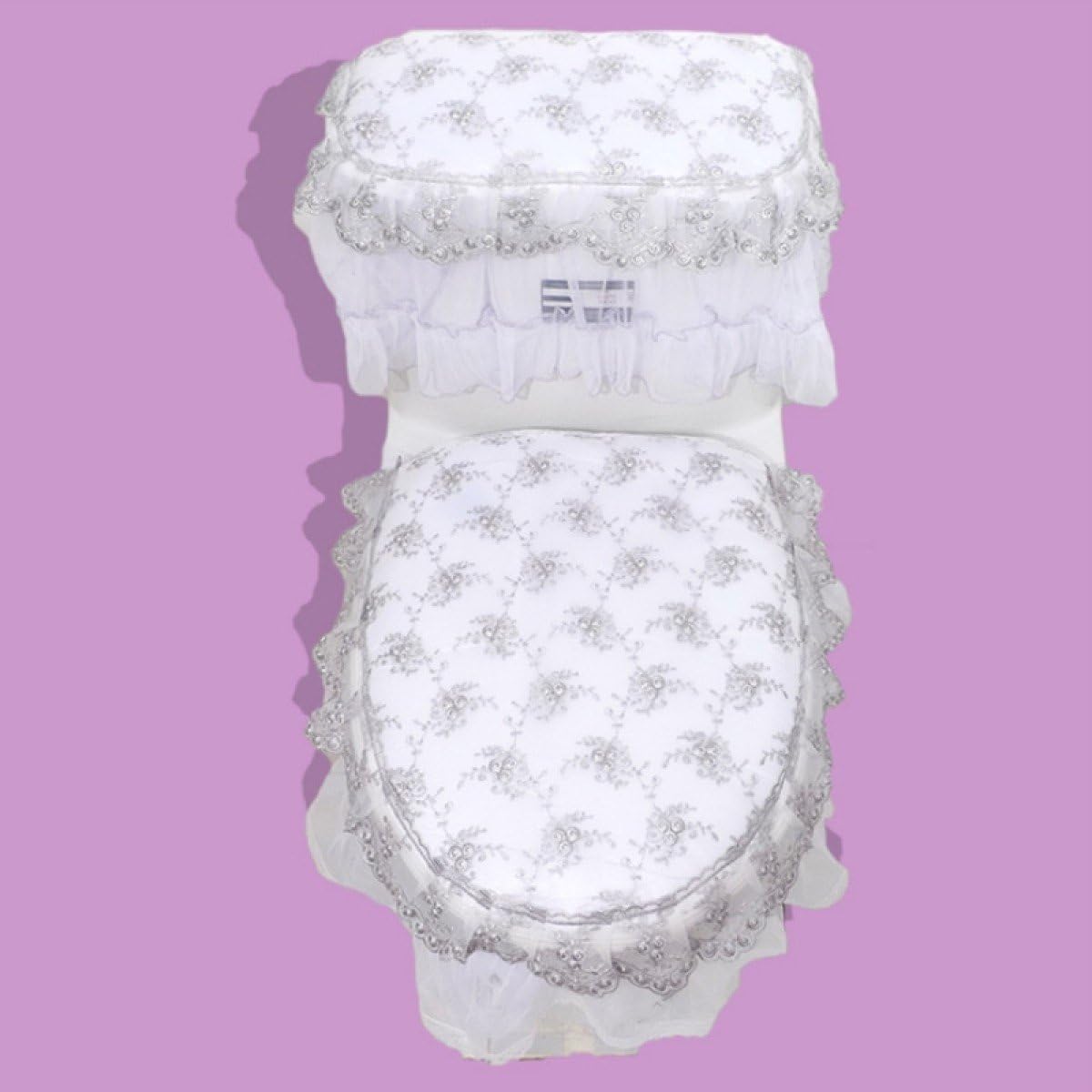 Toilet Pad Toilet Hood Zipper Cushion Sitting Suit Waterproof Cover Water Tank Cover,A2