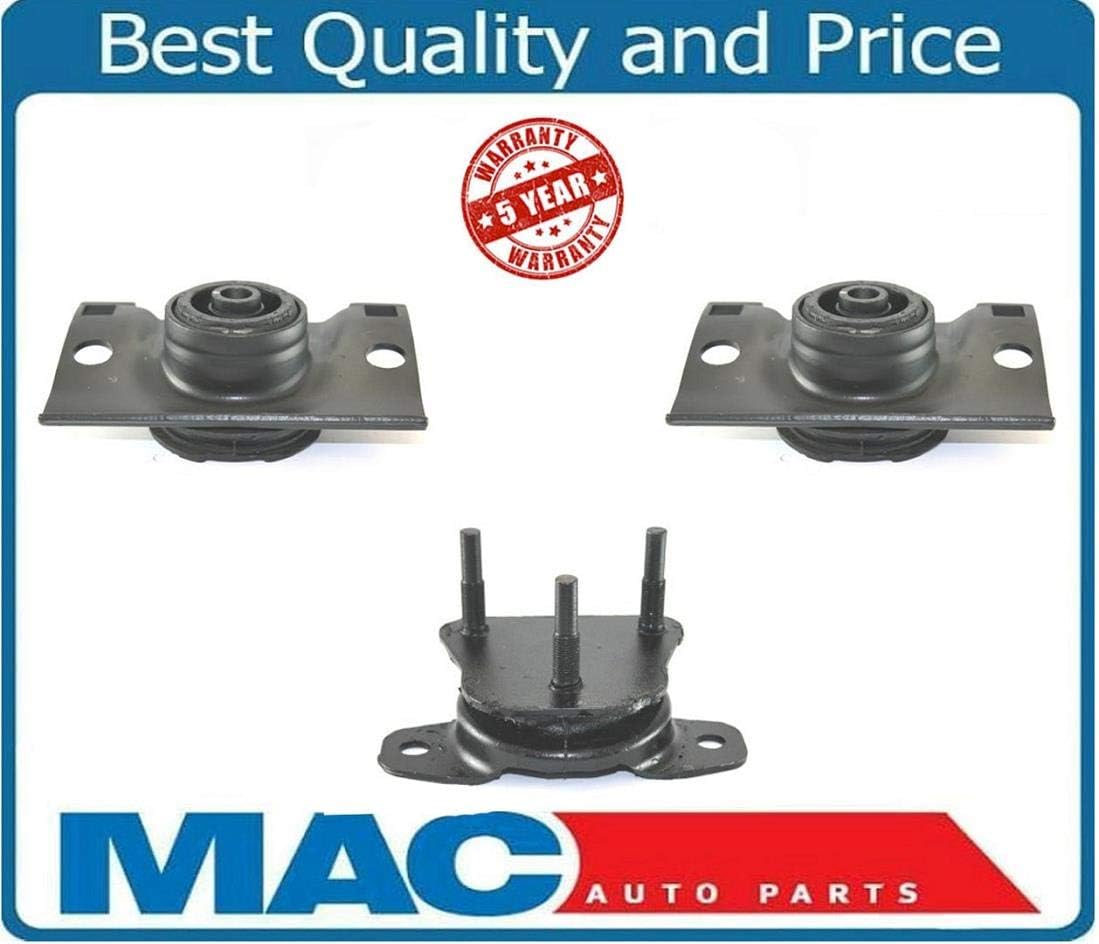 Replacement Parts Set of 3 Nissan Titan Transmission Mounts 5.6L Front