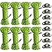 Beefoor Guyline Tent Rope Double-Reflective with 3-Eye Rope Tensioners, 8-Pack Light Tent Cord for Camping Hiking Backpacking (4mm/13ft)