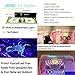 Professional Grade - UV Black Light Flashlights by JAXMAN MINI 365nm Blacklight - 18650 Rechargeable Battery (Supplied).Find Dog Cat Pet Urine, Household Hotel Stains, Scorpions,Curing uv glue.