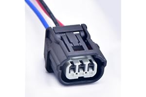 DECKBU 3 Pin Auto Waterproof Connector Ignition coils Plug Harness High Voltage Package Plug for Honda Civic Fit CRV Accord(B