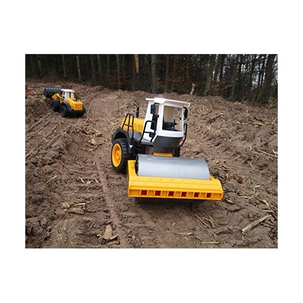 RC Radlader 1:20 2,4 GHz LKW u. Walze 3 er Set Ferngesteuert Top 405007/3 Tlg – Bild 6