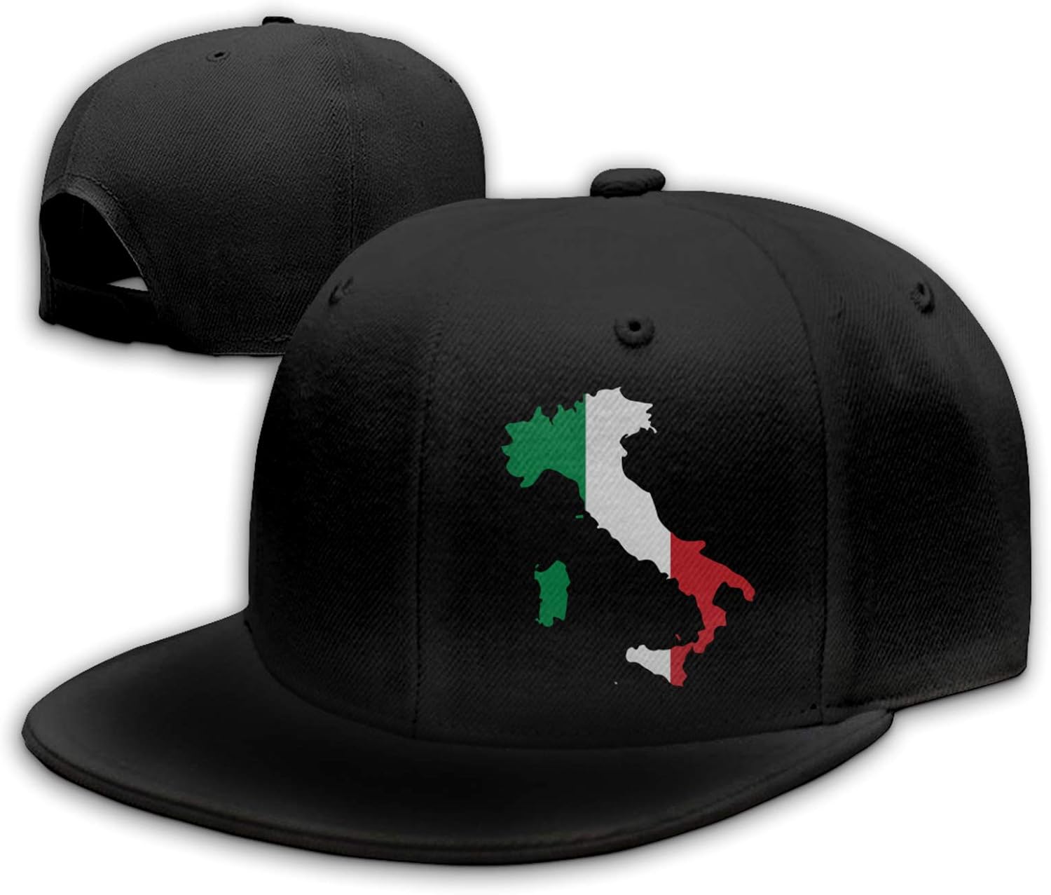 Rajanaz Italia Italy Italian Map Men Women Fashion Adjustable Baseball