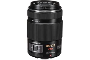 Panasonic LUMIX G X Vario Power Zoom Lens, 45-175MM, F4.0-5.6 ASPH, MIRRORLESS Micro Four Thirds, Power Optical I.S, H-PS45175K (USA Black)