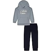 Calvin Klein boys 2 Pc Hooded Jogger Set