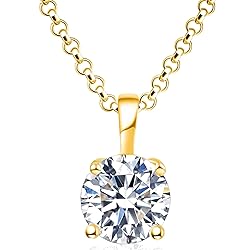 Impalsory Necklaces for Women, 18K Gold Plated