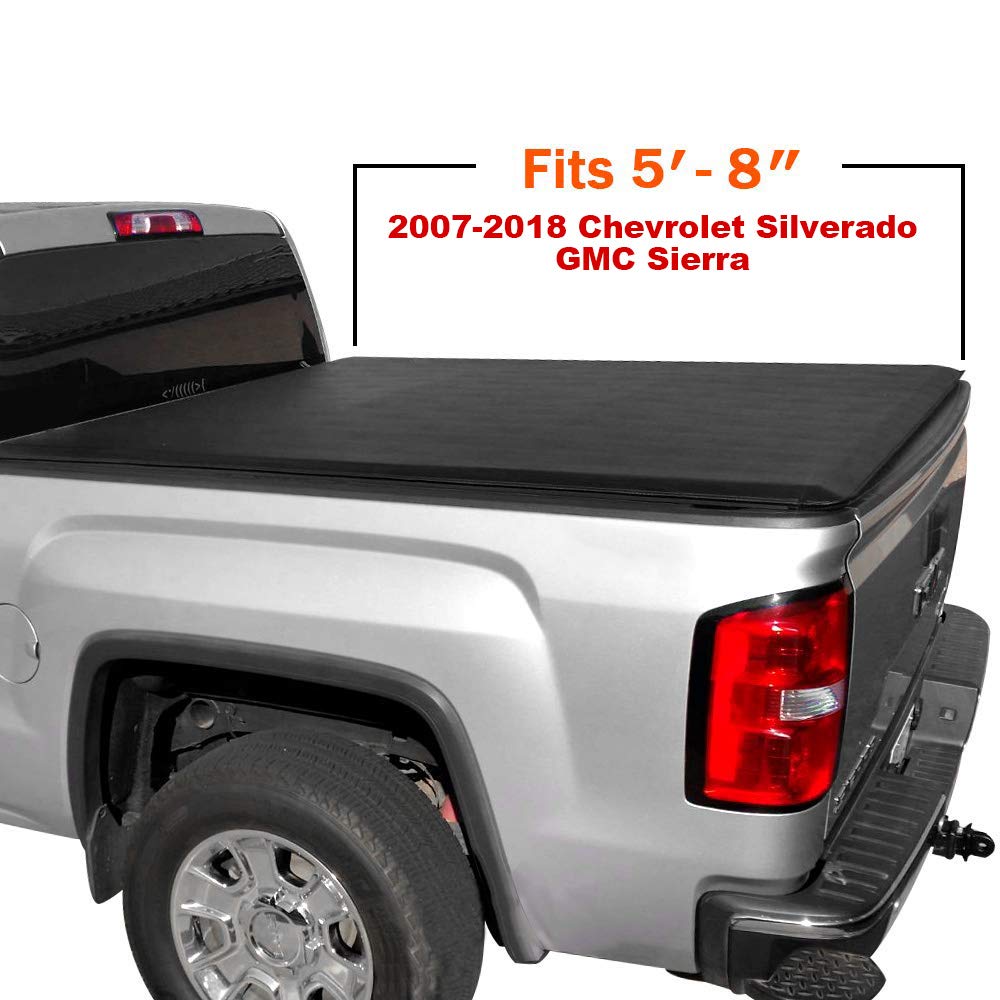 w/o Chrome Tie Downs Fits 5.5 Bed Lund 96872 Genesis Elite Roll Up