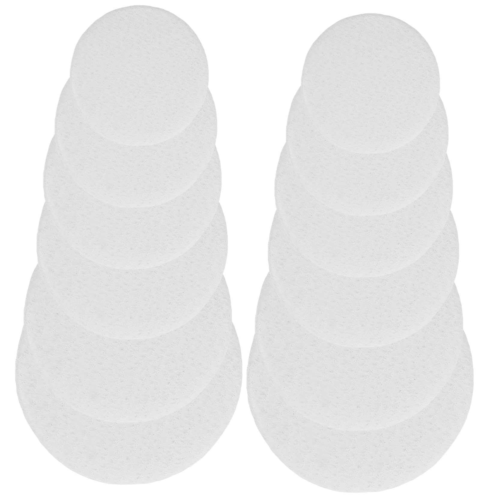 OFFSCH 24pcs Bassoon Sound Hole Pad Sheepskin Bassoon Pads Bassoon Parts Pads for Bassoon Keyboard Instrument Bassoon Accessories Sheepskin Cushions Leather Pad Repair White