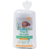 Fairfield Poly-Fil Hi-Loft 100% Bonded Polyester Batting-King Size, 120" x 120", White