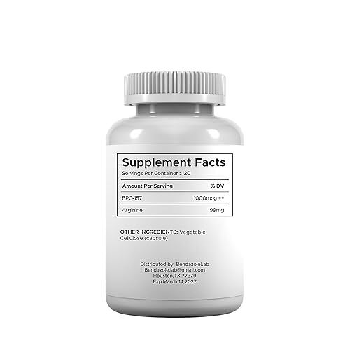 Bendazole Lab - Body Protective Compound - 120 Capsules - 1000 MCG -  Research Quality in Kenya