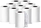 G4GADGET 100 Rolls 57 x 40 Thermal Paper Till Rolls with Red Warning Strip