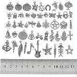 Wholesale Bulk Lots Tibetan Silver Mix Pendants Charms Bracelet Necklace Jewelry Findings By eArt