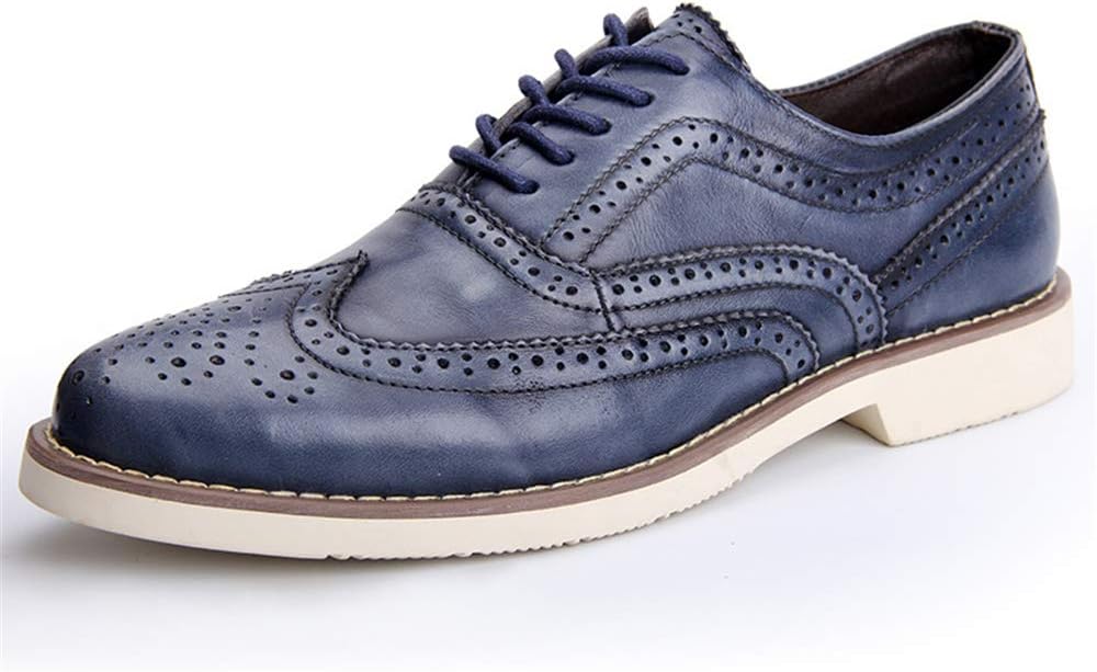 New Men's Loafers Leather Oxfords Shoes Business Formal Dress Shoes