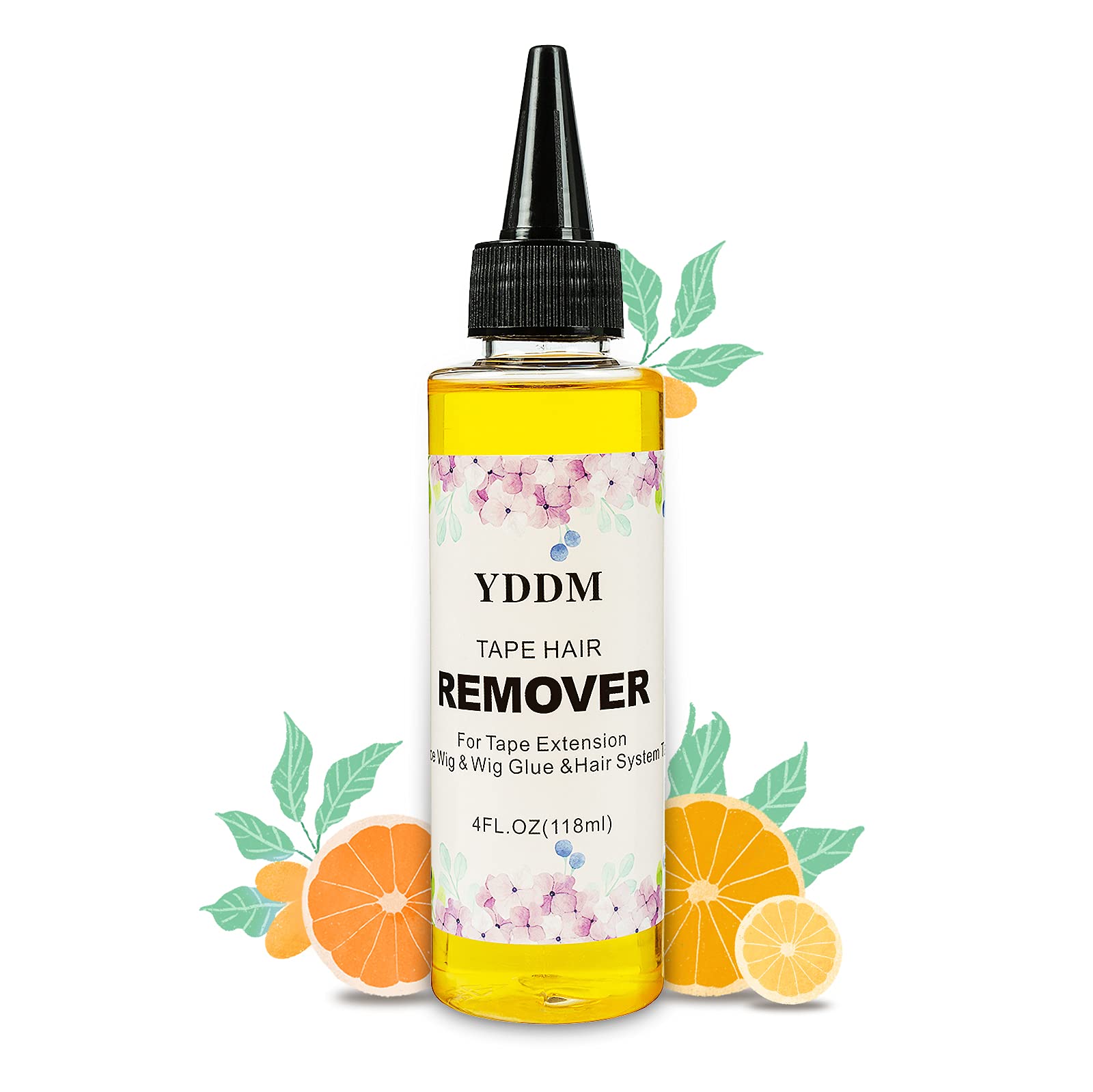 YDDM Tape Remover for Tape in Hair Extensions 4FL.oz(118ml), Lace Wig Glue Remover for Tape in Extensions and Wig Lace Hairpiece and Hair Systems Tape Bond Remover 118ml