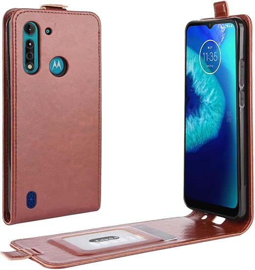 Amazon Com Moto G8 Power Lite Case Gift Source Slim Vertical Flip Folio Phone Case Pu Leather Protective Cover Magnetic Closure Shell With Credit Card Holder Slot For Motorola Moto G8 Power Lite 6 5