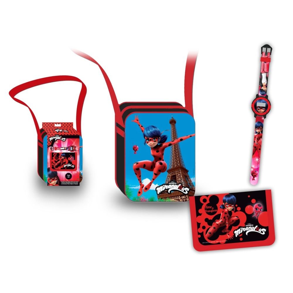 LadyBug Bandolera reloj y billetero Factory