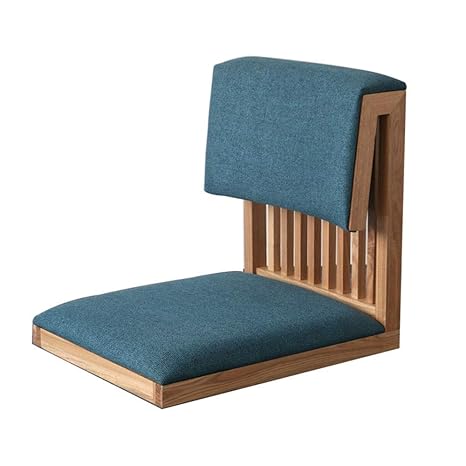 Amazon Com Chairs Floor Solid Wood With Curved Backrest Floor