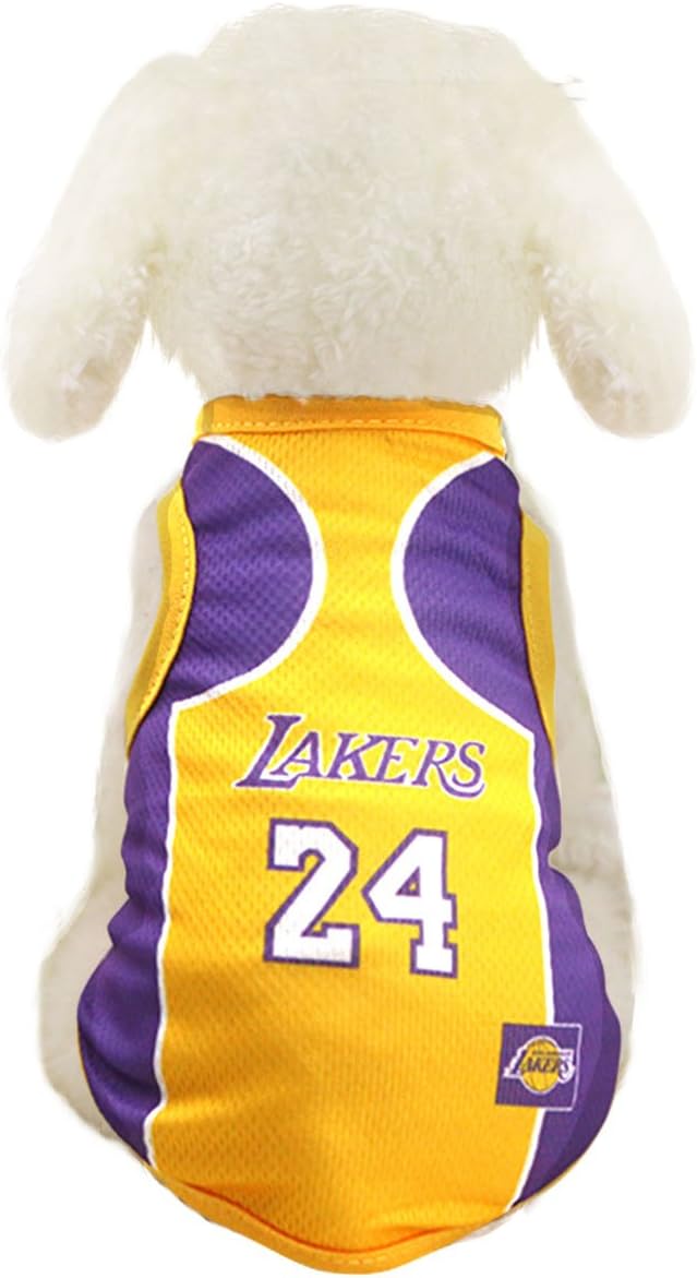 lakers dog shirt