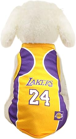 lakers dog sweater