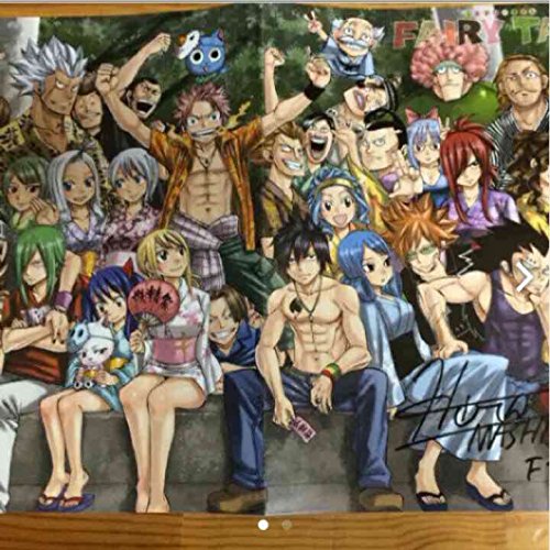 FAIRY TAIL フェアリーテイル 真島ヒロ 直筆サイン サイン イラスト