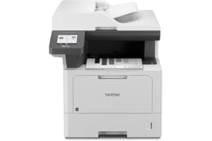 Brother MFC-L5710DW Business Monochrome Laser All-in-One Printer with Wireless Networking and Duplex Print, Scan, and Copy, Works with Alexa