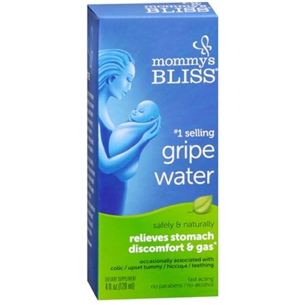 MOMMYS BLISS BLISS GRIPE WATER 4 OZ, 5-PACK