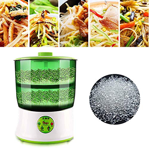 image for Eapmic 2-Layer Bean Sprouts Machine, 110V Automatic Intelligence Elect