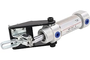 Pneumatic Hold Down Clamp, Pneumatic Fixture Fast Fixed Tooling, Fixture Pneumatic Fast Clamps, 110 Lb Clamping Force Quick F