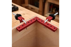 3PCS 90-Degree Precision Right Corner Clamps Set, 140mm Clamping Squares Suitable for Woodworking, Picture Frames, Boxes, and