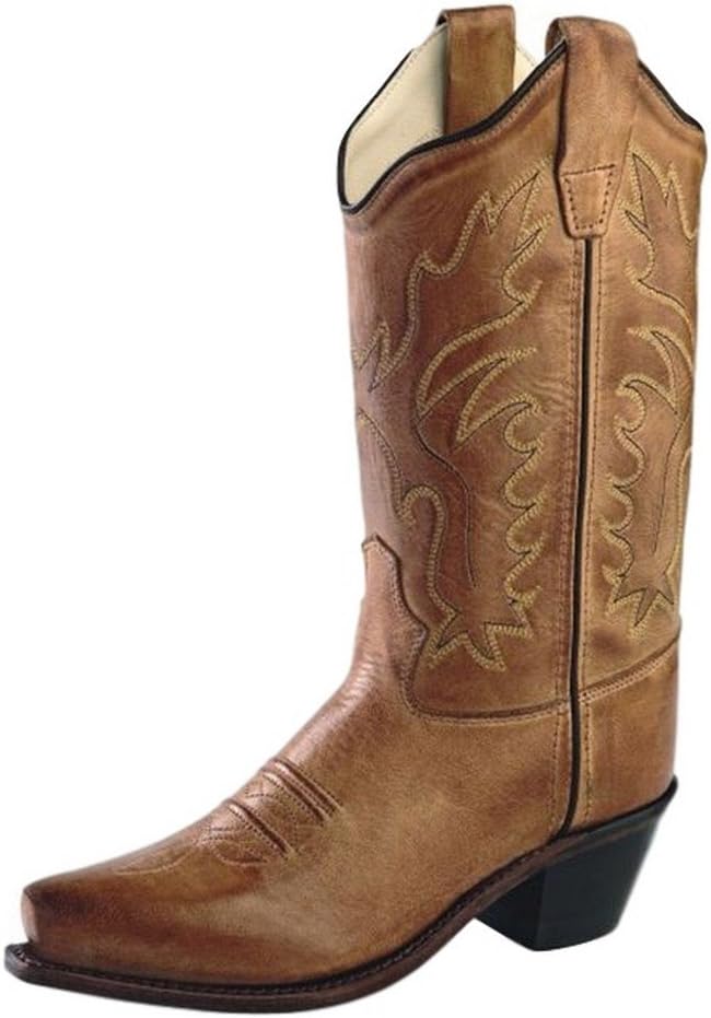 Old West Kids Boots Womens Western Snip Toe Boot (Toddler/Little Kid)