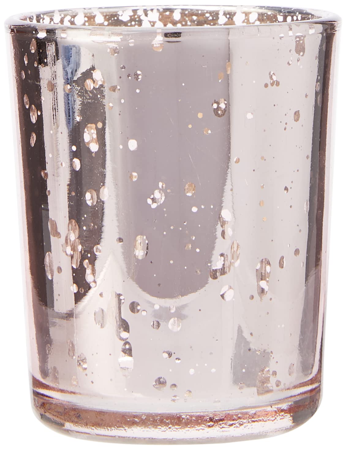 CLUB GREEN Glass Candle Holder, Rose Quartz, 55 x 65 mm