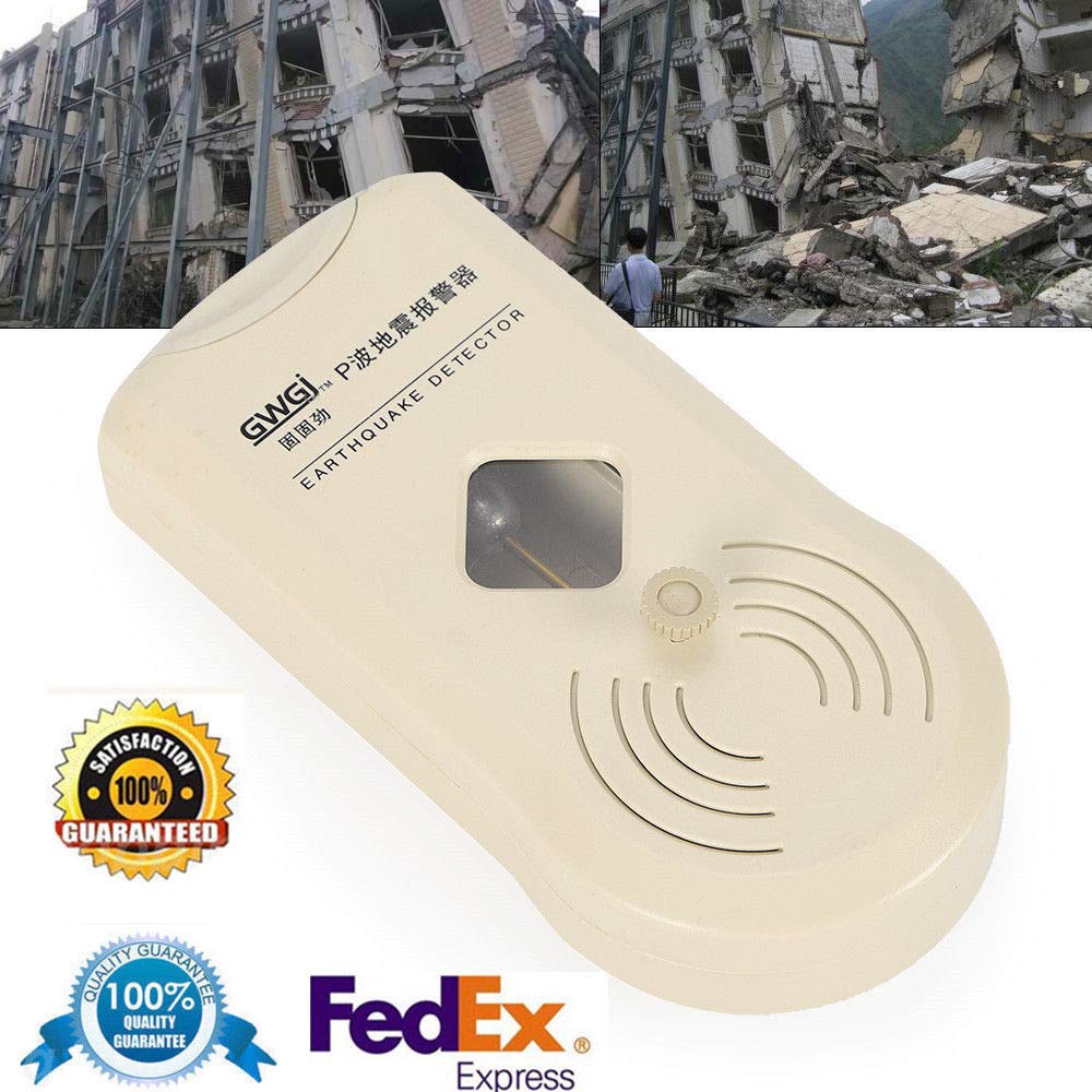 Earthquake Alarm Quake Alarm Detector PWave Get Early Warning Security ...
