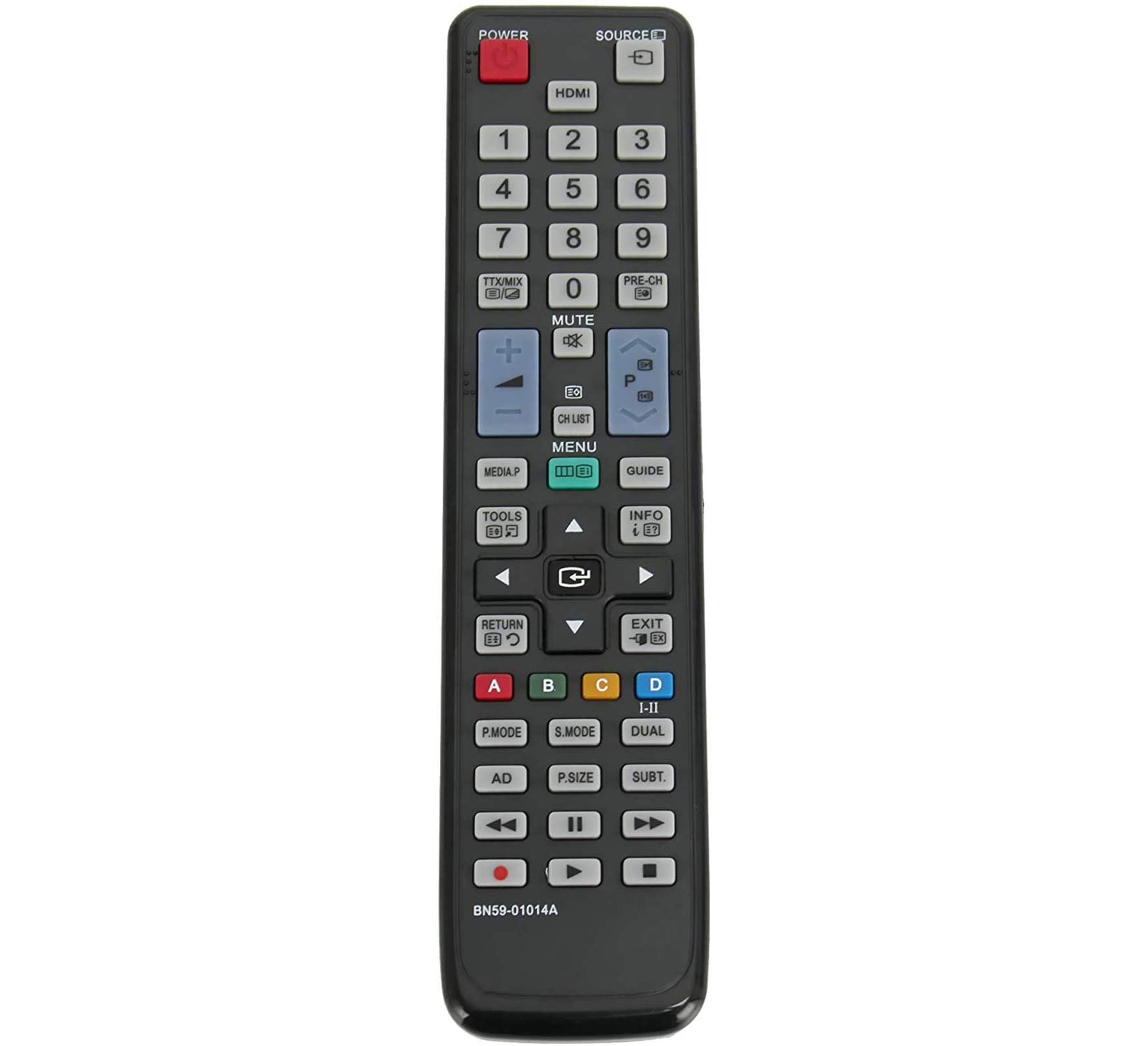 ALLIMITY Replacement Remote Control BN59-01014A for Samsung LED LCD Plasma TVs