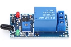 GAROSA Flame Detection Sensor Module 12VDC 760~1100nm Fire Detection Module Receiving Module,Module