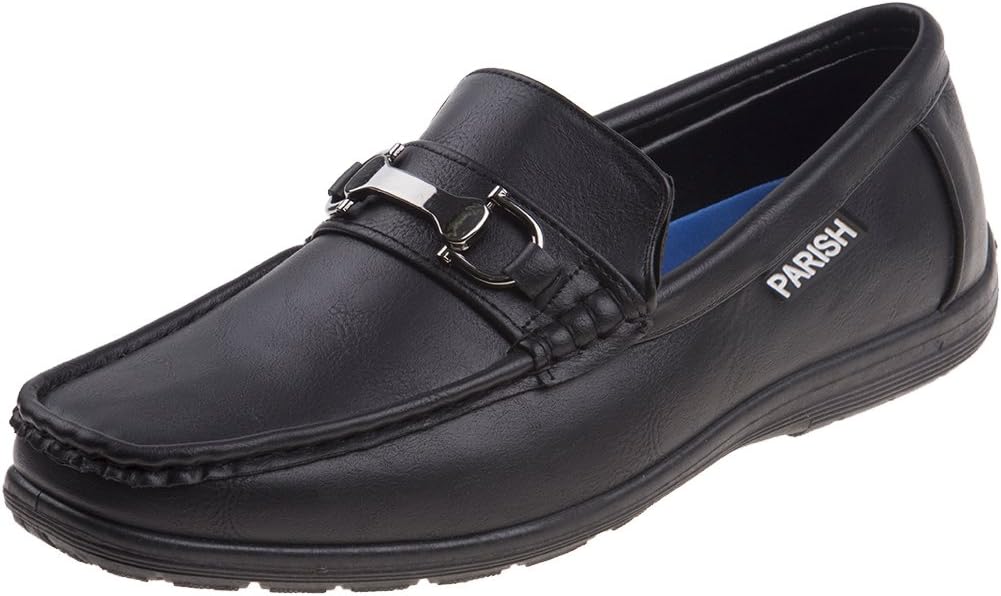 PARISH NATION Mens Slip On Sport Dress Shoe, Black, Size 8.5 D(M) US'