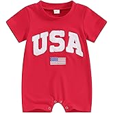 FYBITBO Infant Baby Boy Girl Clothing Bunny Embroidery Jumpsuit Long Sleeve Romper Newborn Easter Outfit One Piece Clothes