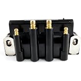 WINGOGO 583740 Dual Plug Wire Ignition Coil Compatible for most Evinrude Johnson OMC Outboard 2.5 3 4 5 6 8 9.9 10 15 28 30 40 45 48 50 55 75 90 100 105 115 135 150 175 200 225 HP Sierra 18-5170